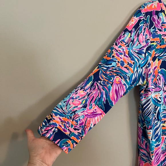 LILLY PULITZER | Lg | VIBRANT COLORS! - Picture 3 of 12